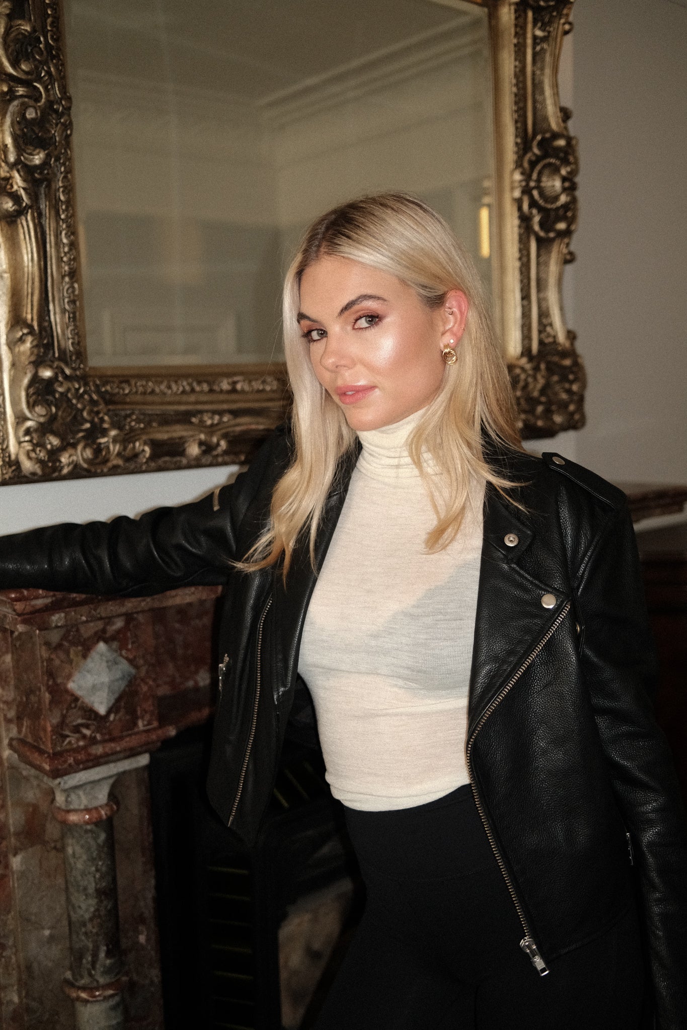 Leather Moto Jacket