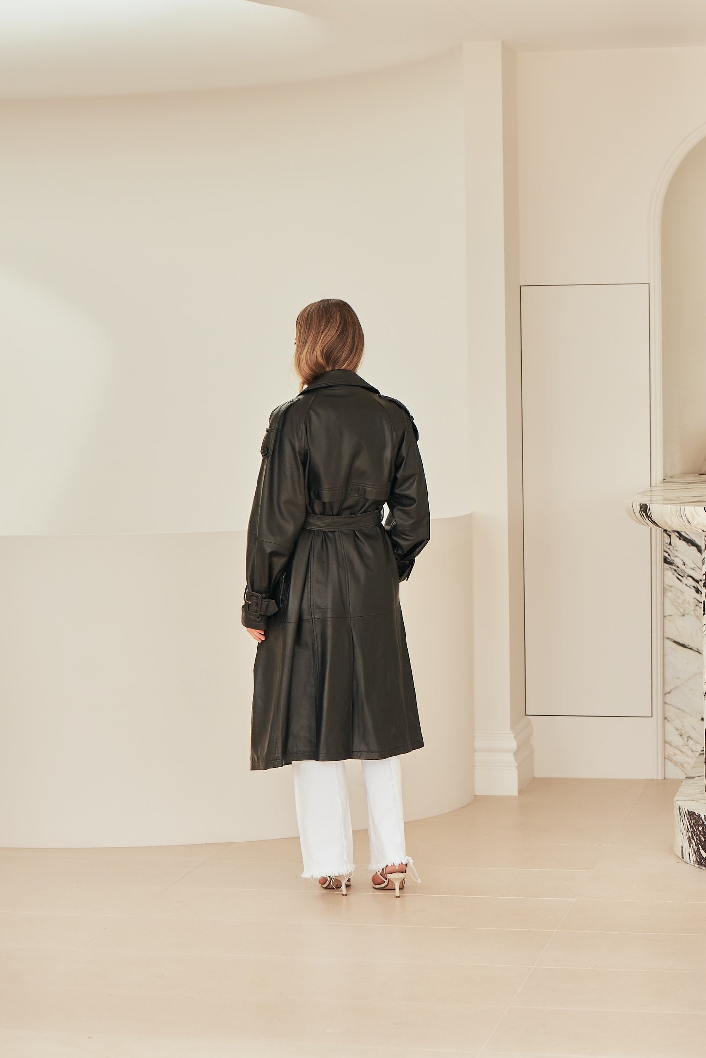 Leather Trench