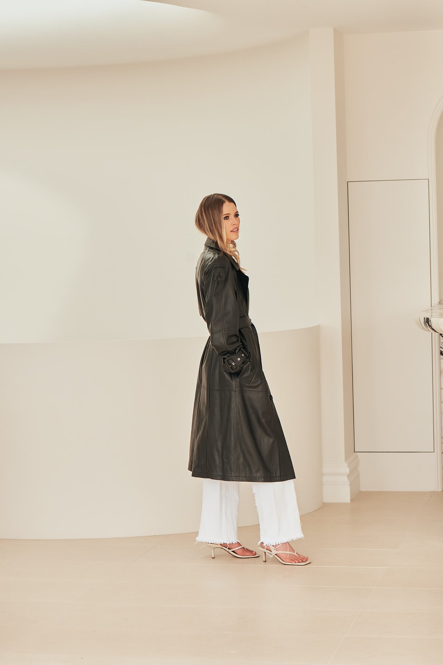 Leather Trench
